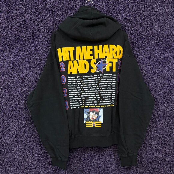 Billie Eilish Hit Me Hard and Soft Tour Exclusive hoodie Extra Large - Picture 3 of 4